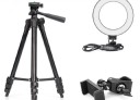 LED kerek lámpa 16 cm állvánnyal K2433 6