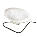 LED κρυστάλλινη επιτραπέζια προβολική λάμπα 7,5 x 5 cm Αβοκάντο σχήμα Ιταλικός σχεδιασμός 3 χρώματα φωτός Διακοσμητικός φωτισμός Κρεβατοκάμαρα Σαλονάκι 8