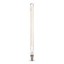 LED lampa tubulară T20 E14 Formă lungă cu fire LED 6 W 300 x 20 mm Capac din sticlă transparentă Alb cald 2700 K Pentru lămpi și corpuri de iluminat 1