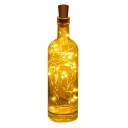 LED-lampjes op draad om een fles te versieren Kleurrijke lampjes op een kurk 2m 5V kerstversiering Lichtsnoer voor een fles 3x LR44 batterijen Huisdecoratie 1
