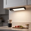 LED licht met bewegingssensor 10 cm Draadloos Magnetisch 3 kleuren licht Dimbaar USB-C Aluminium Zwart Onder de kast voor de kast en de kleedkamer 2