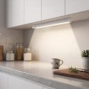 LED Licht mit Bewegungssensor 40 cm Kabellos Magnetisch 3 Lichtfarben Dimmbar USB-C Aluminium Unter der Küchenzeile für den Schrank 3