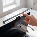 LED Lichtleiste für Monitor 50 cm Timer 60 Minuten 3 Farbtemperaturen Stufenloses Dimmen Ra90 USB-C Stromversorgung Schwarz Für Arbeit und Studium 5