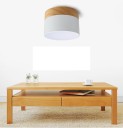 LED loftslampe i rund form 2