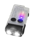 LED-lommelygte med magnetnøglering med buzzer 110 dB sikkerhedsalarm USB C-opladning kompakt lys nødlommelygte 1