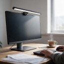 LED Λωρίδα Φωτός για Οθόνη 50 cm Χρονοδιακόπτης 60 λεπτών 3 Θερμοκρασίες Χρώματος Ομαλή Ρύθμιση Φωτεινότητας Ra90 Τροφοδοσία USB-C Μαύρη Για Εργασία 4
