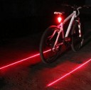 LED luz para bicicleta com laser 1