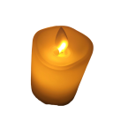 LED-lys med realistisk flamme 20 cm 3