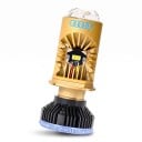 LED mini proiector H4 9003 HB2 6500 K Lumină albă Lumină de întâlnire și de drum Tuburi de cupru și ventilator Pentru farurile automobilelor 2