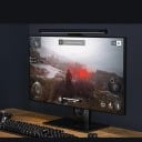 LED Monitorleuchte LYMAX L1 PLUS 42 cm Drahtloser Controller 3 Farbtemperaturen Dimmbar Aluminium USB-C Schwarz Für die Arbeit 5
