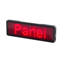 LED nástěnka s Bluetooth připojením 9,2x3x0,6 cm s ovládáním jasu a baterií 260 mAh pro zobrazení textu a zpráv 3