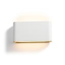 LED nástěnné svítidlo 12 W Dvojitá hlava svítící nahoru i dolů Krytí IP65 Rozměry 17,3 x 9 cm Hliníkové tělo Teplá bílá 3000 K Na fasádu 2