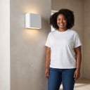 LED nástěnné svítidlo 6 W Dvojitá hlava se svícením nahoru i dolů Krytí IP65 Rozměry 11,5 x 9 cm Hliníkové tělo Teplá bílá 3000 K Na fasádu 4