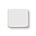 LED nástěnné svítidlo 6 W Dvojitá hlava svítící nahoru i dolů Krytí IP65 Rozměry 11,5 x 9 cm Hliníkové tělo Studená bílá 6000 K Na fasádu 2