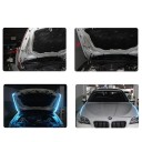 LED-nauha 120 cm 12V IP68 3000 lm Päivävalot Konepeitto Skannaustuli PVC Lyhennettävä Koristeellinen ympäristön valo autoille Vesitiivis LED-nauha 2