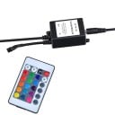 LED osvětlení do akvária 31cm se vzduchováním RGB barevné světlo dálkové ovládání pro střední a větší nádrže s přísavkami 4