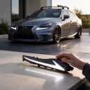 LED-päiväajovalot sekventiaalisilla vilkkuilla, 12 V plug and play, musta, valkoinen/oranssi valo, Lexus IS200t IS250 IS300 IS350 2014–2016 6
