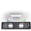 LED-parkeringskamera bagtil med nummerpladeramme B428 6