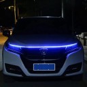 LED pásek 120 cm 12V IP68 3000 lm Denní svícení Kapota Skenovací start PVC Zkrátitelný Dekorativní ambientní světlo auta Vodotěsný LED pásek 6