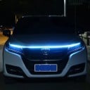 LED pásek 120 cm 12V IP68 3000 lm Denní svícení Kapota Skenovací start PVC Zkrátitelný Dekorativní ambientní světlo auta Vodotěsný LED 7