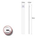 LED φως με αισθητήρα κίνησης 30 εκ. Ασύρματο Μαγνητικό 3 χρώματα φωτός Ρυθμιζόμενο USB-C Αλουμίνιο Κάτω από το ντουλάπι 7