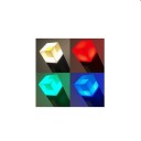 LED pochodeň lampa MC hra 28 x 6 cm 4 farby Nočné svetlo do spálne USB dobíjanie s prackou Dekoratívne stolné svetlo detská hračka 3