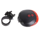 LED-polkupyörän valo laserilla 8