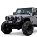 LED pracovní světlo 2000 lumenů Jantarové denní svícení DRL i přídavný světlomet 9 x 10 cm Černé pouzdro Na offroad SUV i pracovní stroje 4