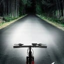 LED predné svetlo na bicykel 13,8 x 4 x 5,1 cm Dobíjací USB-C 2000 mAh Powerbanka Svietidlo 5 LED 12 SMD 6 režimov Vodotesné IP44 Bezpečnosť 3
