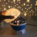 LED projektor hviezdičiek a galaxie s pohyblivým obrazom, 14 x 12,5 cm, napájanie USB alebo na batérie AA, nočné svetlo do detskej izby 3