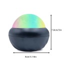 LED projektor nočnej oblohy s ovládačom a farebným efektom, 7,8 x 8 cm, USB napájanie, dekorácia do izby a nočné svetlo 2