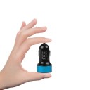 LED προσαρμογέας αυτοκινήτου 2x USB 2