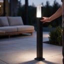 LED-puutaripylväs 60 cm Ruuvipohjalla 7 W IP65 Vesitiivis 85–265 V Alumiini ja akryyli Valkoinen valo 6000 K Piha 2
