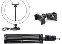 LED-rengasvalo 26 cm jalustalla 2