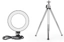 LED-rengasvalo jalustalla K2435 4
