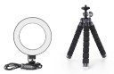 LED-rengasvalo jalustalla 1