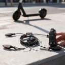 LED-Richtungsanzeiger-Set für E-Bikes 48 V und 60 V 4 Stück Dynamisches Blinken Multifunktionaler Schalter für 22 mm Lenker Hupe Warnlichter 6