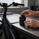 LED-Richtungsanzeiger-Set für E-Bikes 48 V und 60 V 4 Stück Dynamisches Blinken Multifunktionaler Schalter für 22 mm Lenker Hupe Warnlichter 7