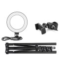 LED-ringlys 16 cm med stativ K2433 3