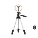 LED-ringlys 26 cm med stativ og fjernbetjening A2995 2