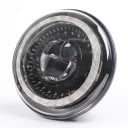 LED-Scheinwerfer mit Fern- und Abblendlicht, Halo DRL und Blinker 7" 176 mm Projektor PMMA/PC 60W IP67 schwarz für Lada Niva 4x4 5
