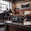 LED-Scheinwerfer mit Tagfahrlicht DRL, Fern- und Abblendlicht 65 W, Aluminiumgehäuse, IP67, schwarz für BMW F650GS, F700GS, F800GS 6