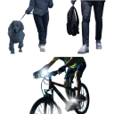 LED-schoenverlichting 2 stuks schoendecoratie voor nachtelijke wandelingen met de hond 3 knipperstanden Veiligheidsreflecterend accessoire 3