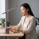 LED skrivebordslampe Baseus Foldbar Dæmpbar 0–5 W 29 x 35 cm Automatisk lysstyrke 3 lysfarver Til læsning og kontor 7