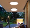 LED Slim Deckenleuchte, kreisförmig, 30 W, Neutralweiß, modern, schmal, Kronleuchter, wasserdicht, IP65, rundes LED-Panel, 32 x 4,5 cm 3