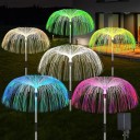LED Solar Lampa Maneter Vattentät Trädgårdsljus IP65 Gräsmattdekoration Utomhusbelysning Maneter Form Solar Ljus som liknar en palm 81 x 35 cm 1