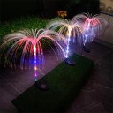 LED Solar Lampa Maneter Vattentät Trädgårdsljus IP65 Gräsmattdekoration Utomhusbelysning Maneter Form Solar Ljus som liknar en palm 81 x 35 cm 2
