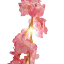 LED String Lights 2 m 20 LED Pink Cherry Blossom Artificial Flowers Decorative Garland Battery Operated for Bedroom Wedding Party and Christmas Decoration 6