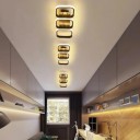 LED stropní svítidlo se 3 čtvercovými prvky a třístupňovou volbou barvy světla, 33 W, 52,5 x 17 x 7 cm, Nordic styl pro chodbu i ložnici 3