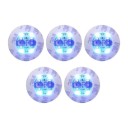 LED suport pentru pahar cu lumini intermitente autocolant pentru baza paharului diametru cca 6 cm LED lumină pentru pahar sau sticlă pentru decorarea băuturilor 5